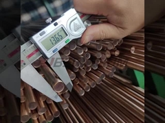 เบริลลียมทองแดง БрБ2 ไม้ BrB2 สตาร์โดย GOST 15835 ขนาด 3 มม 10 มม 20 มม 50 มม 60 มม